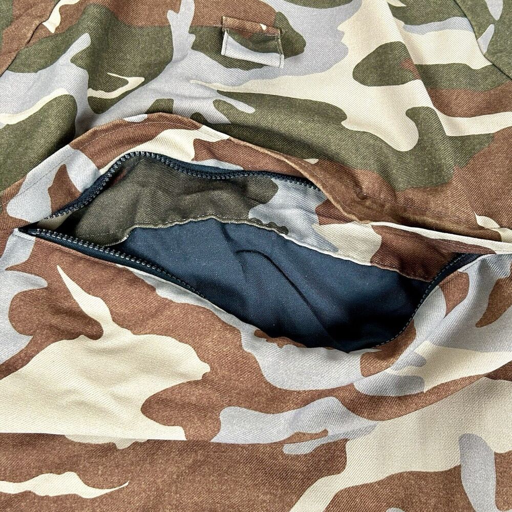 Vtg Cabela’s Gore-Tex Duck Camo Hunting Jacket Coat Parka Men's Size Medium - Picture 16 of 16